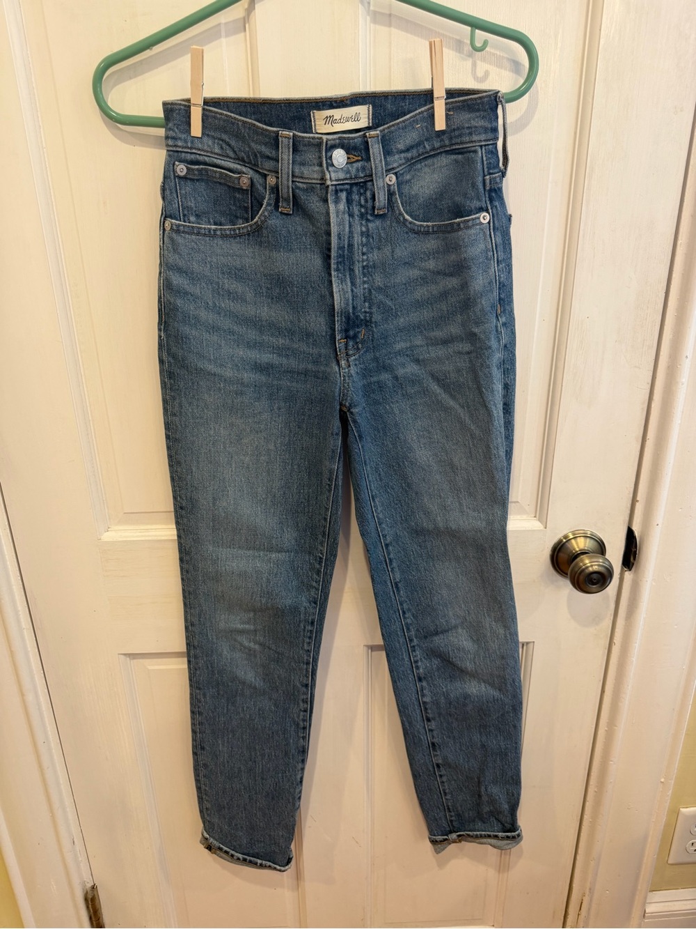 Madewell The Perfect Vintage- Medium / Light Wash Jean Size 24